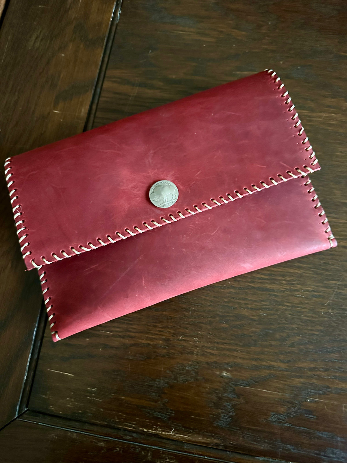 The Buffalo Nickel Snap Clutch