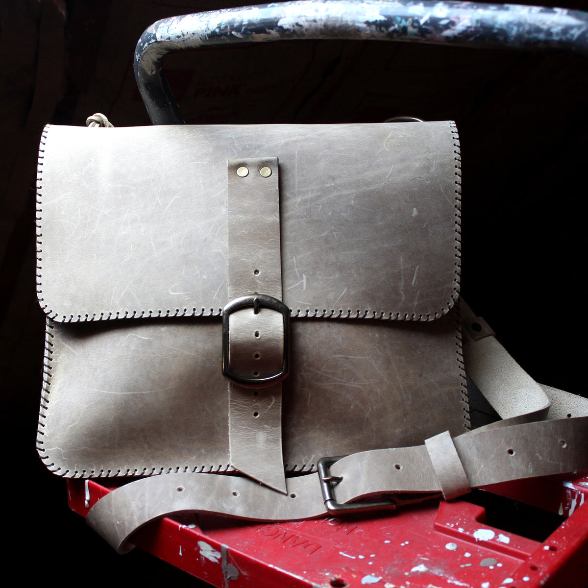 Crossbody Campus Bag (Mushroom)